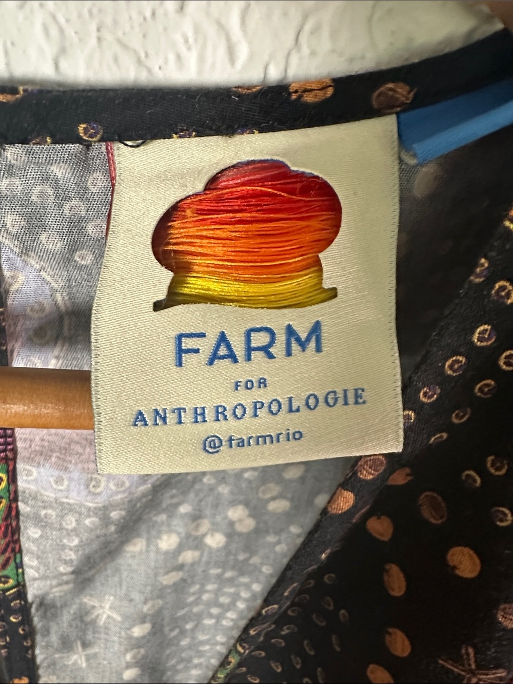 Farm Rio Anthropologie Black Jumpsuit Multicolor Heart Print and Burgundy Trim - Picture 2 of 9
